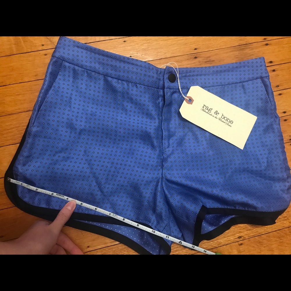 Rag & Bone 100% Silk Shorts - Picture 8 of 8